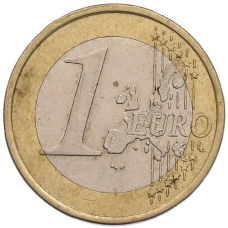 Монета 1 евро 1999 года Франция (реверс)