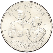 Монета 1/4 доллара (25 центов) 2026 года P США «250 лет независимости США — Мейфлауэр» (реверс)