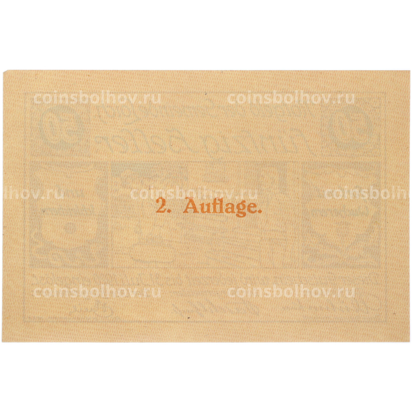 Банкнота 50 геллеров 1920 года Австрия — община Лойх (Нотгельд) (вид 2)