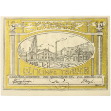 Банкнота 10 геллеров 1920 года Австрия — община Трайзен (Нотгельд)