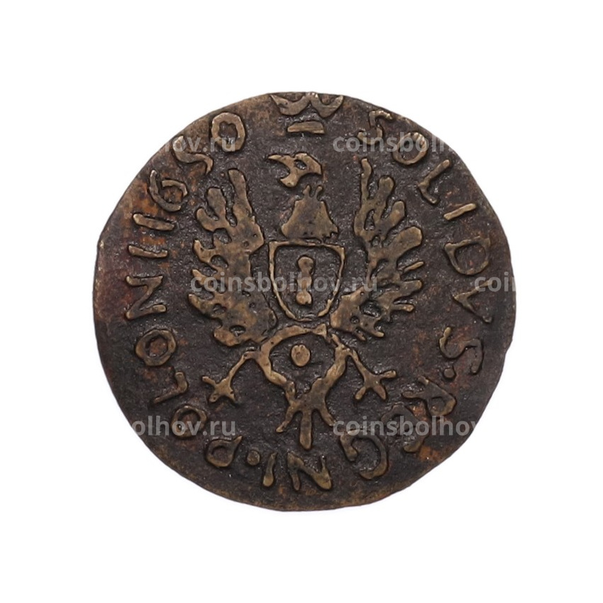 1 солид 1650 года Польша (Копия) (вид 2)