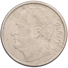 Монета 1 крона 1964 года Норвегия (реверс)