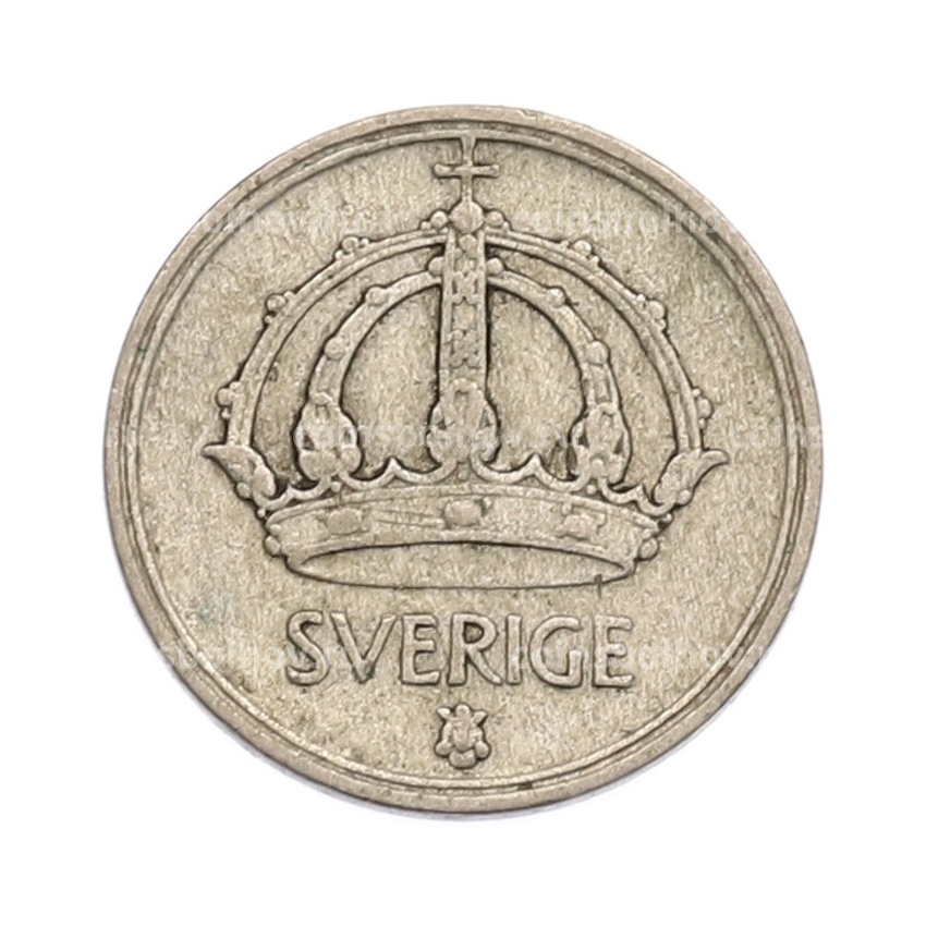 Монета 10 эре 1949 года Швеция (вид 2)