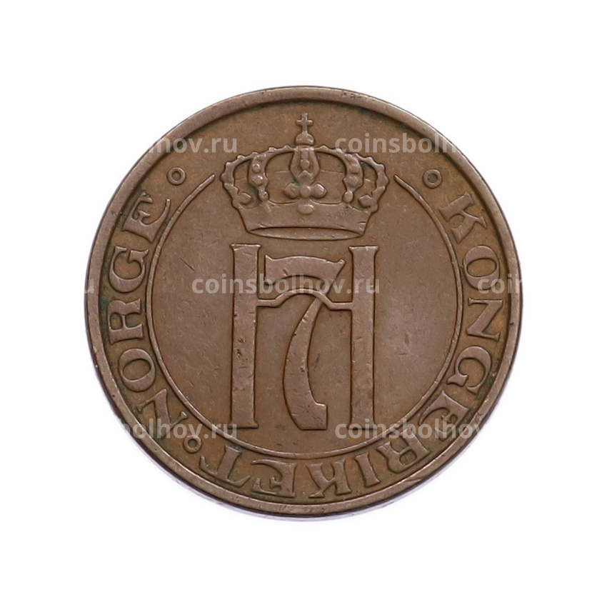 Монета 2 эре 1940 года Норвегия (вид 2)