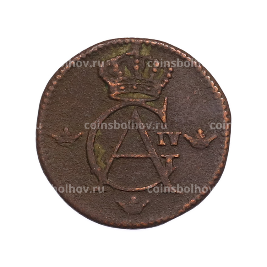 Монета 1/12 скиллинга 1803 года Швеция (вид 2)