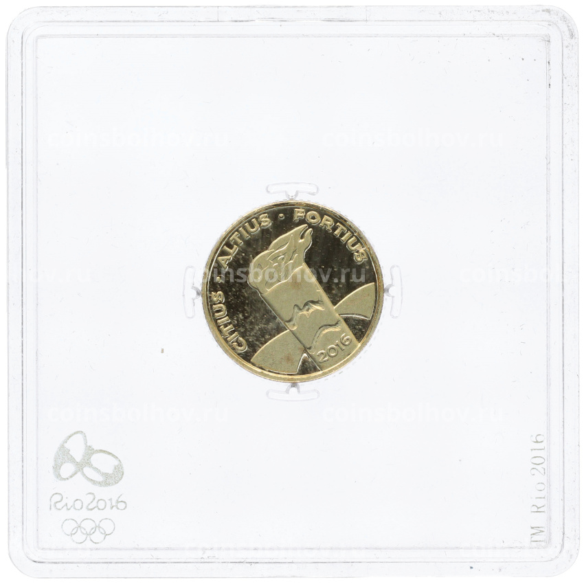 Монета 10 реалов 2016 года Бразилия «XXXI летние Олимпийские Игры 2016 в Рио-де-Жанейро»