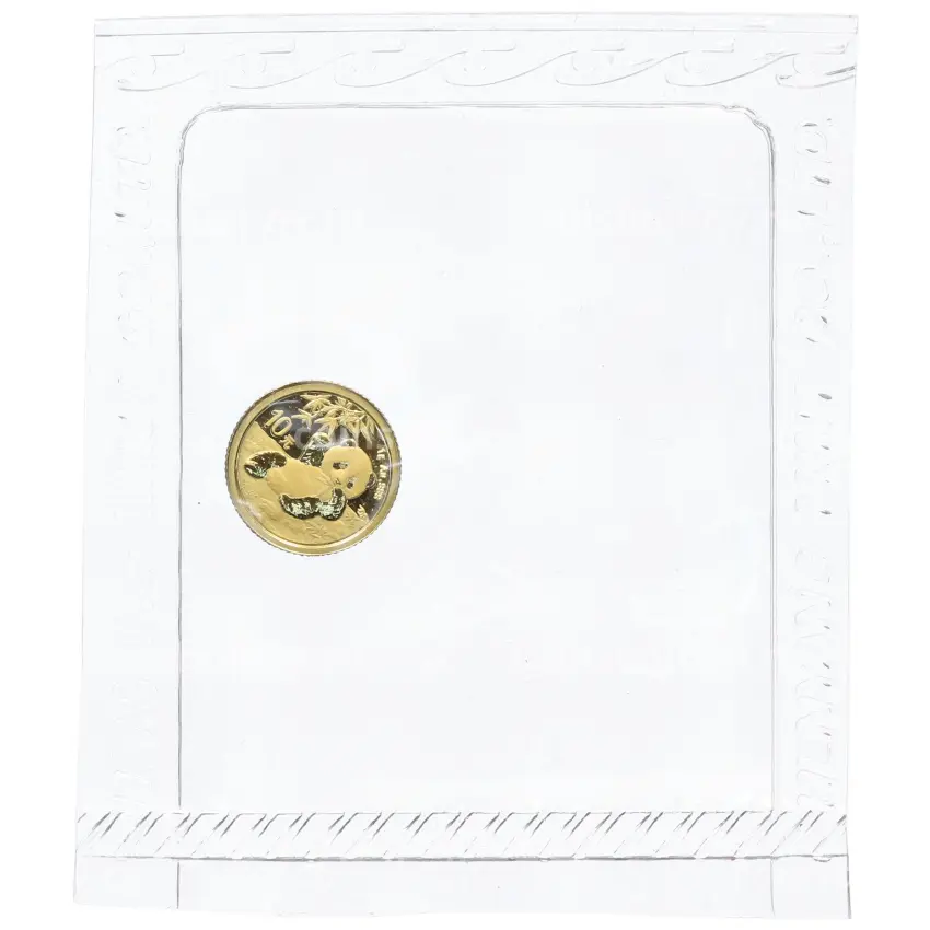 Монета 10 юаней 2020 года Китай «Панда»