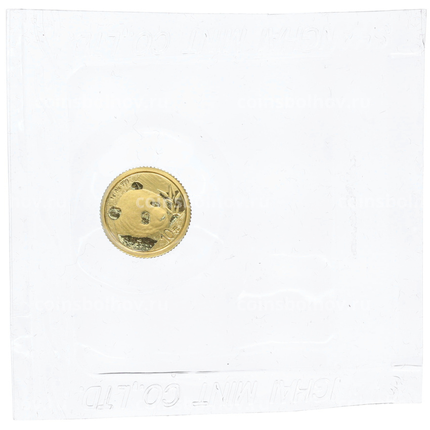 Монета 10 юаней 2018 года Китай «Панда»