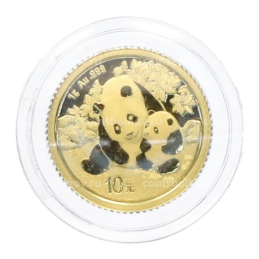Монета 10 юаней 2024 года Китай «Панда»
