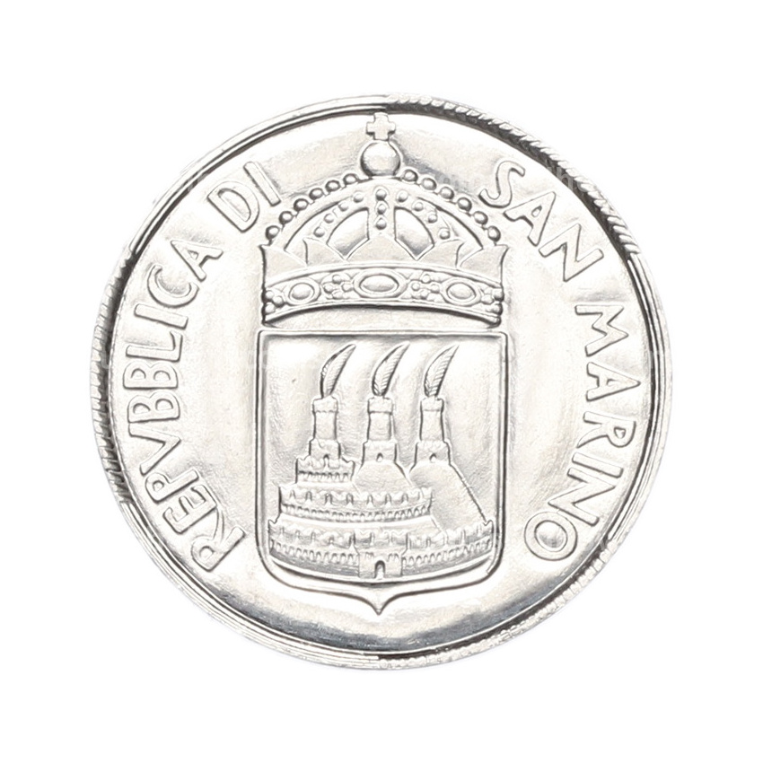 Монета 5 лир 1973 года Сан-Марино (вид 2)