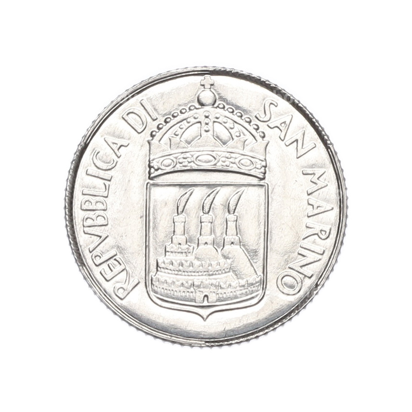 Монета 2 лиры 1973 года Сан-Марино (вид 2)