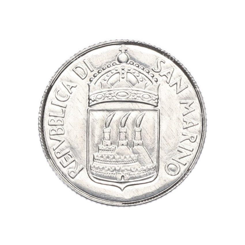 Монета 2 лиры 1973 года Сан-Марино (вид 2)