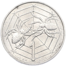 Монета 1 лира 1975 года Сан-Марино (аверс)