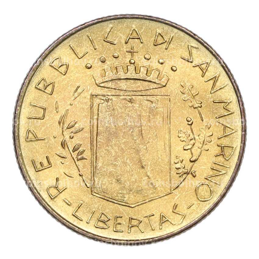 Монета 200 лир 1981 года Сан-Марино (вид 2)