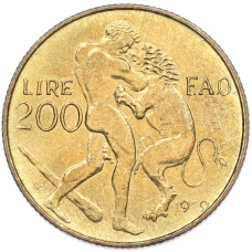 Монета 200 лир 1979 года Сан-Марино (аверс)