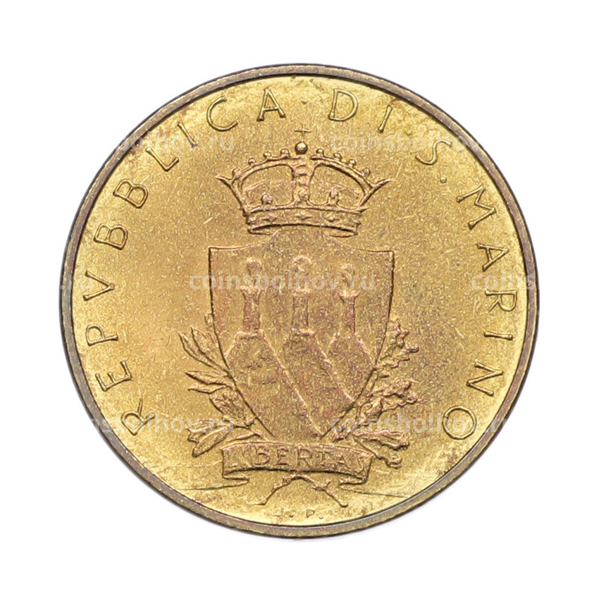 Монета 20 лир 1979 года Сан-Марино (вид 2)