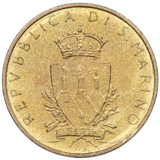 Монета 20 лир 1979 года Сан-Марино (реверс)