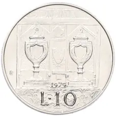 Монета 10 лир 1979 года Сан-Марино (аверс)