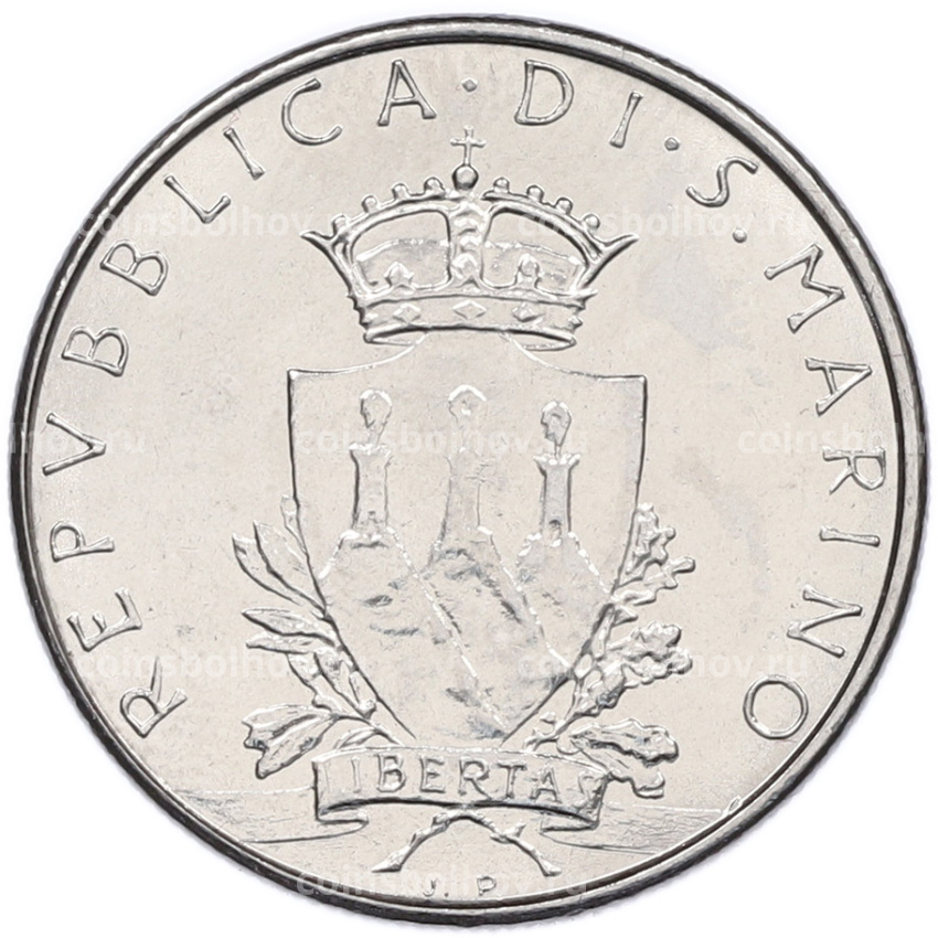 Монета 100 лир 1979 года Сан-Марино (вид 2)