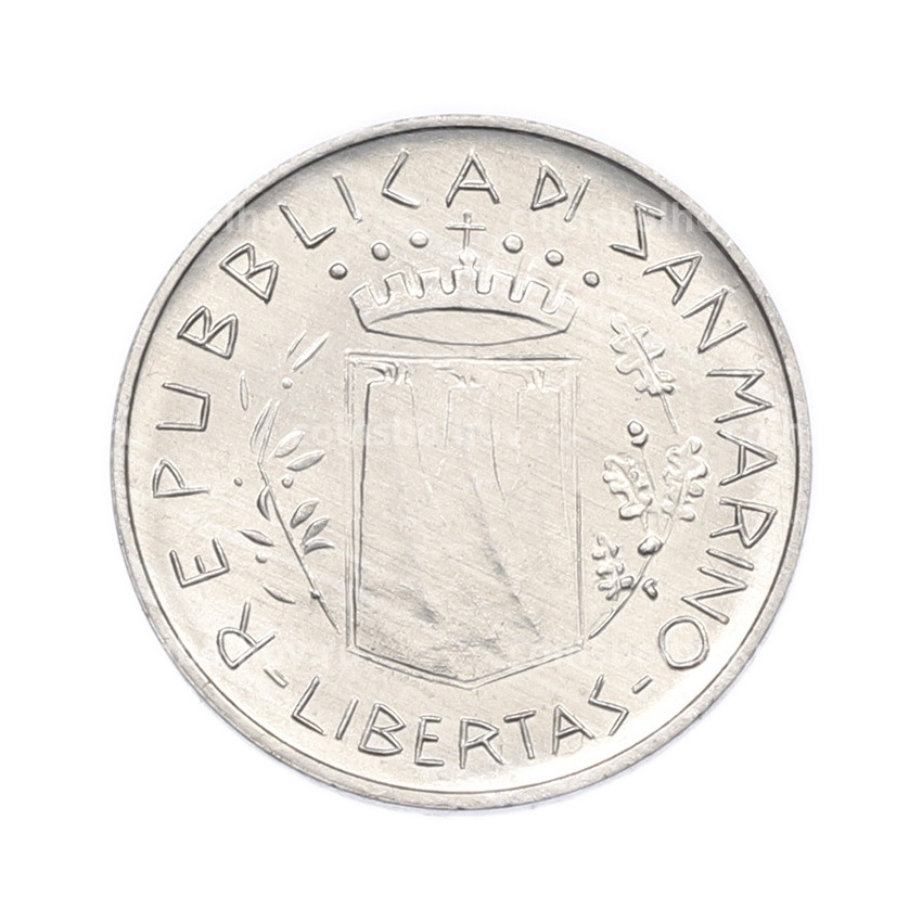 Монета 5 лир 1981 года Сан-Марино (вид 2)