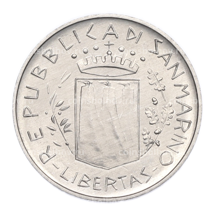 Монета 10 лир 1981 года Сан-Марино (вид 2)