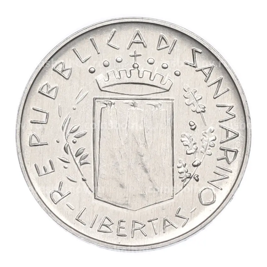 Монета 10 лир 1981 года Сан-Марино (вид 2)