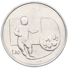 Монета 10 лир 1976 года Сан-Марино (аверс)