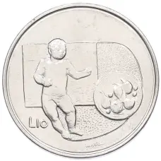 Монета 10 лир 1976 года Сан-Марино (аверс)