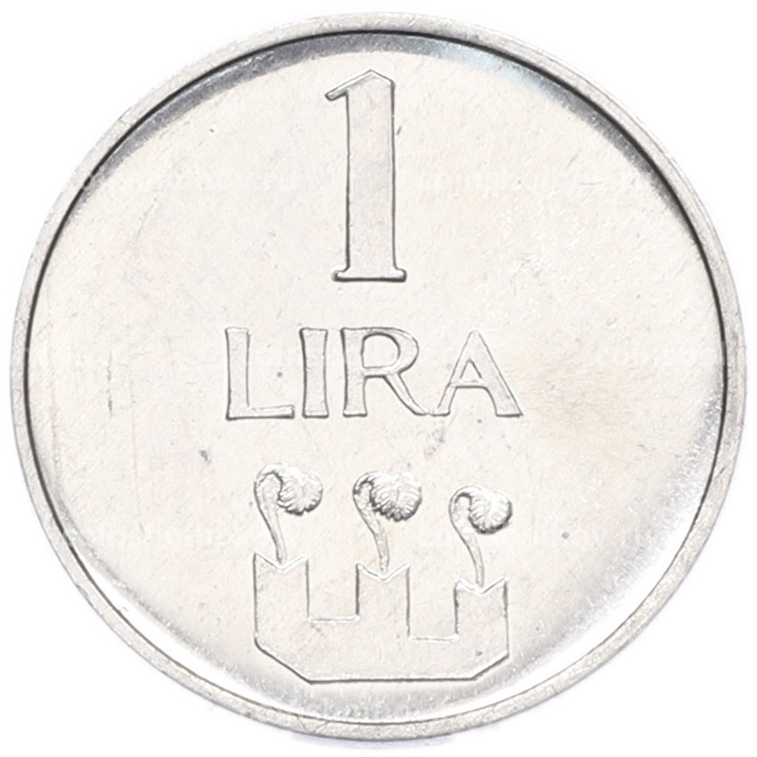 Монета 1 лира 1972 года Сан-Марино (вид 2)