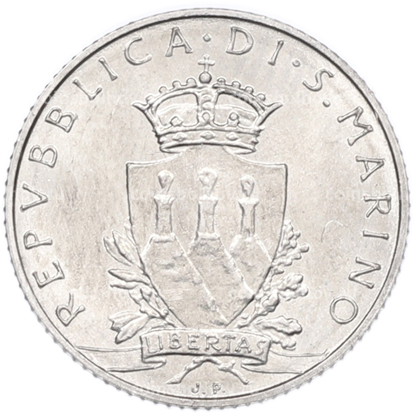 Монета 2 лиры 1979 года Сан-Марино (вид 2)