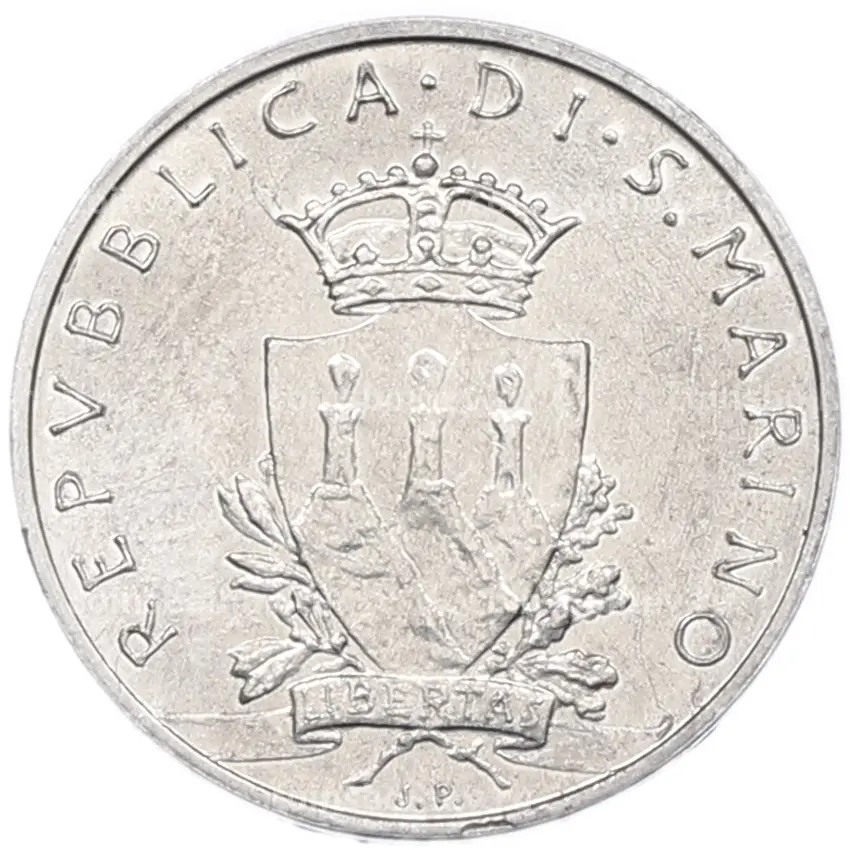 Монета 1 лира 1979 года Сан-Марино (вид 2)