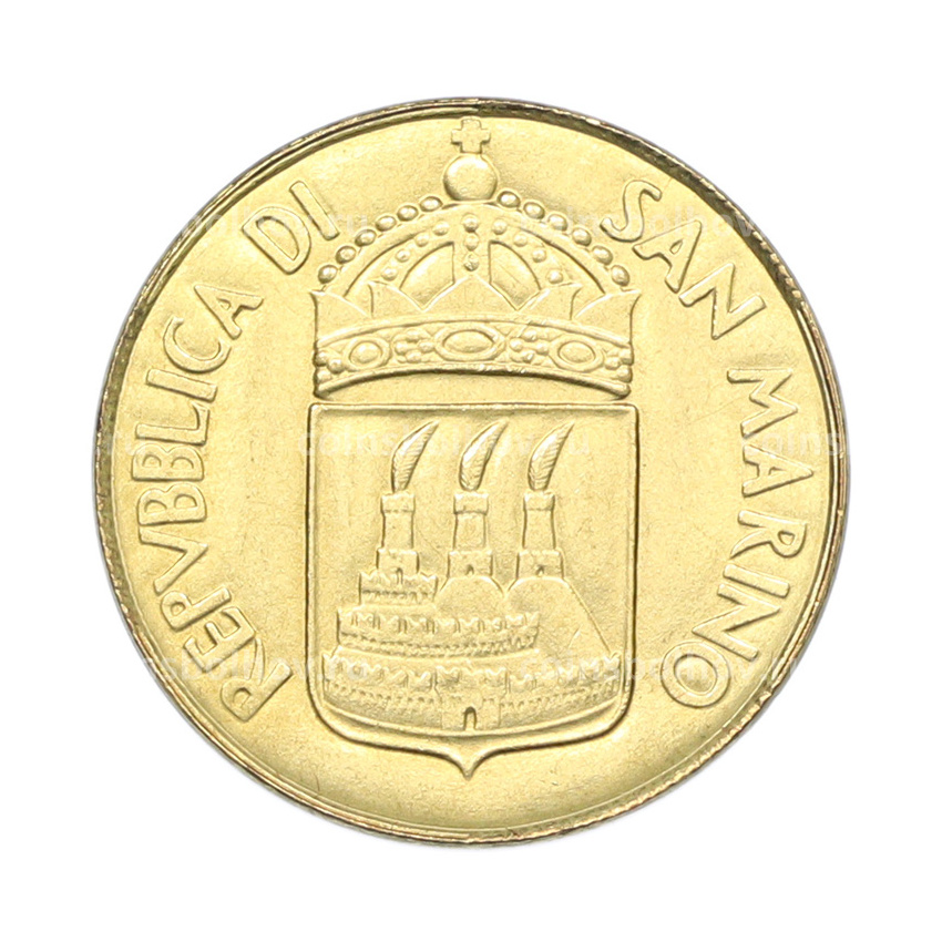 Монета 20 лир 1973 года Сан-Марино (вид 2)