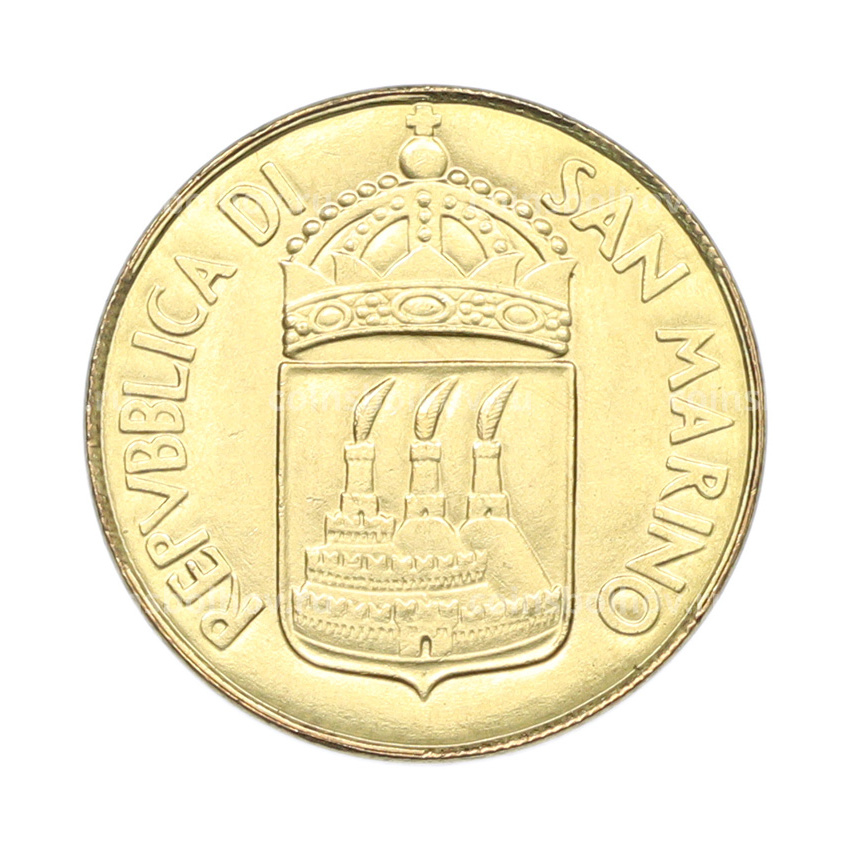 Монета 20 лир 1973 года Сан-Марино (вид 2)