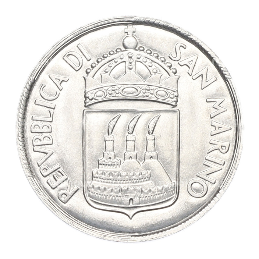 Монета 10 лир 1973 года Сан-Марино (вид 2)