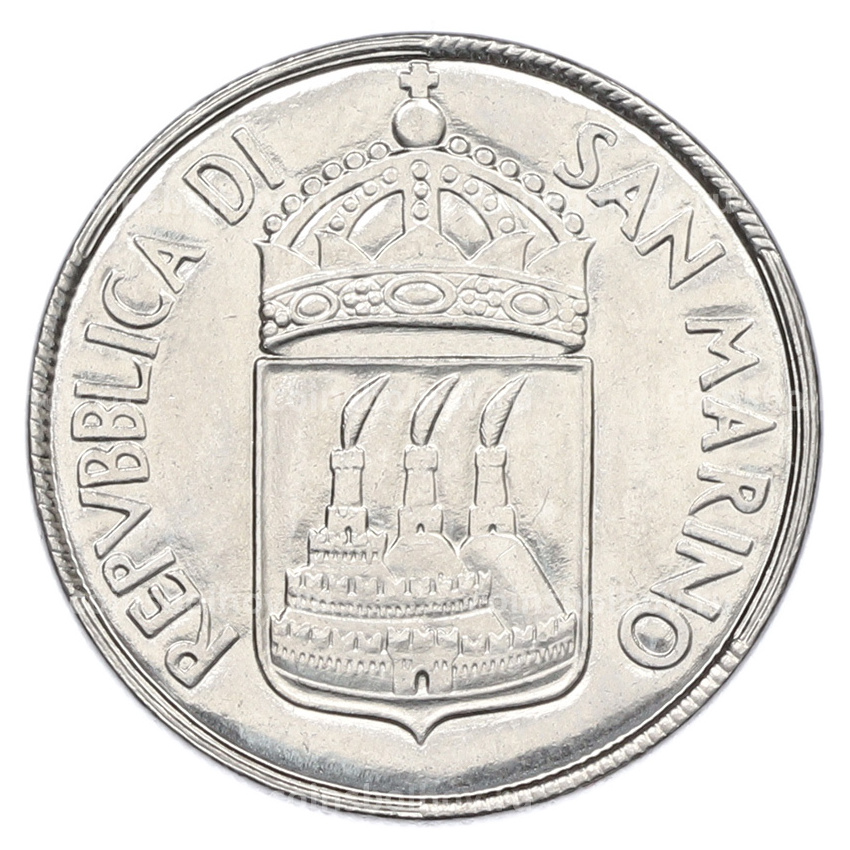 Монета 50 лир 1973 года Сан-Марино (вид 2)