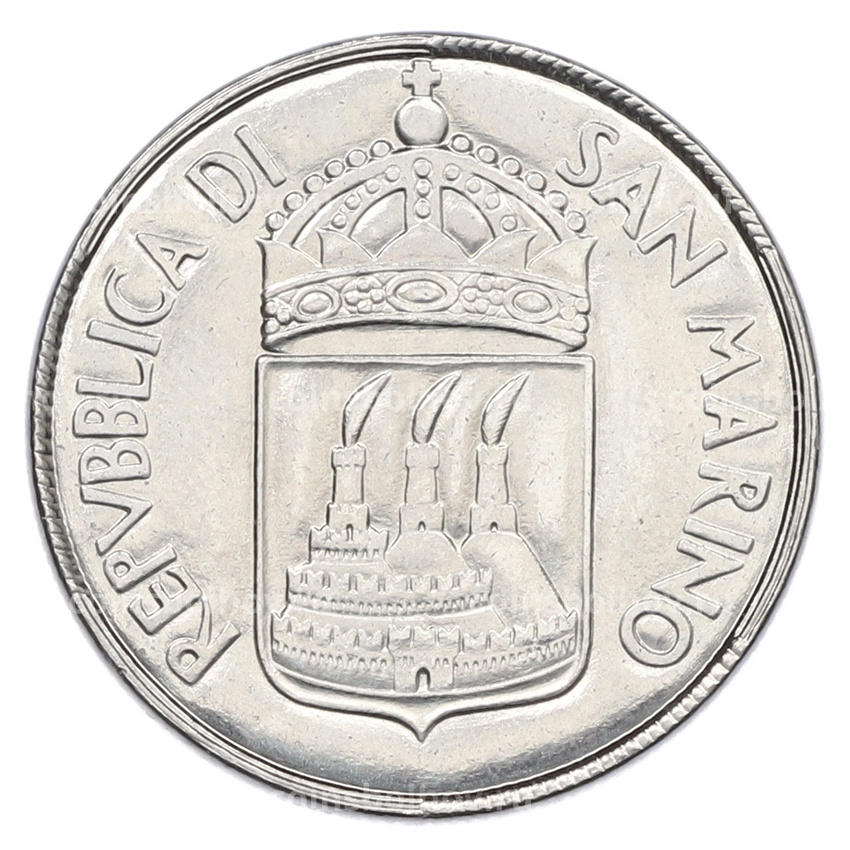 Монета 50 лир 1973 года Сан-Марино (вид 2)