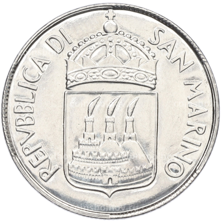 Монета 100 лир 1973 года Сан-Марино (вид 2)