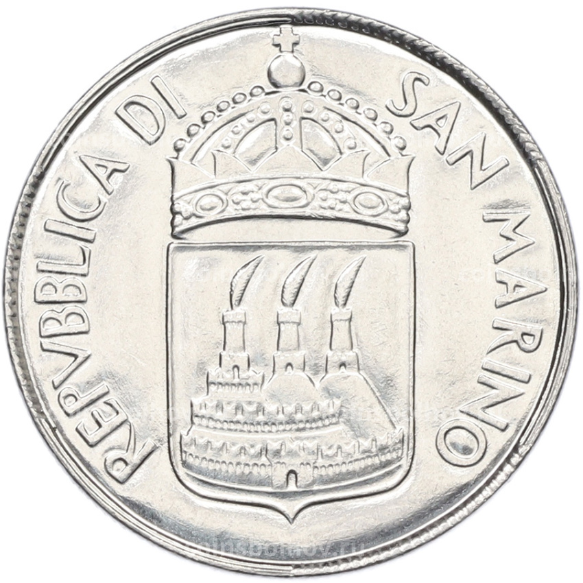 Монета 100 лир 1973 года Сан-Марино (вид 2)