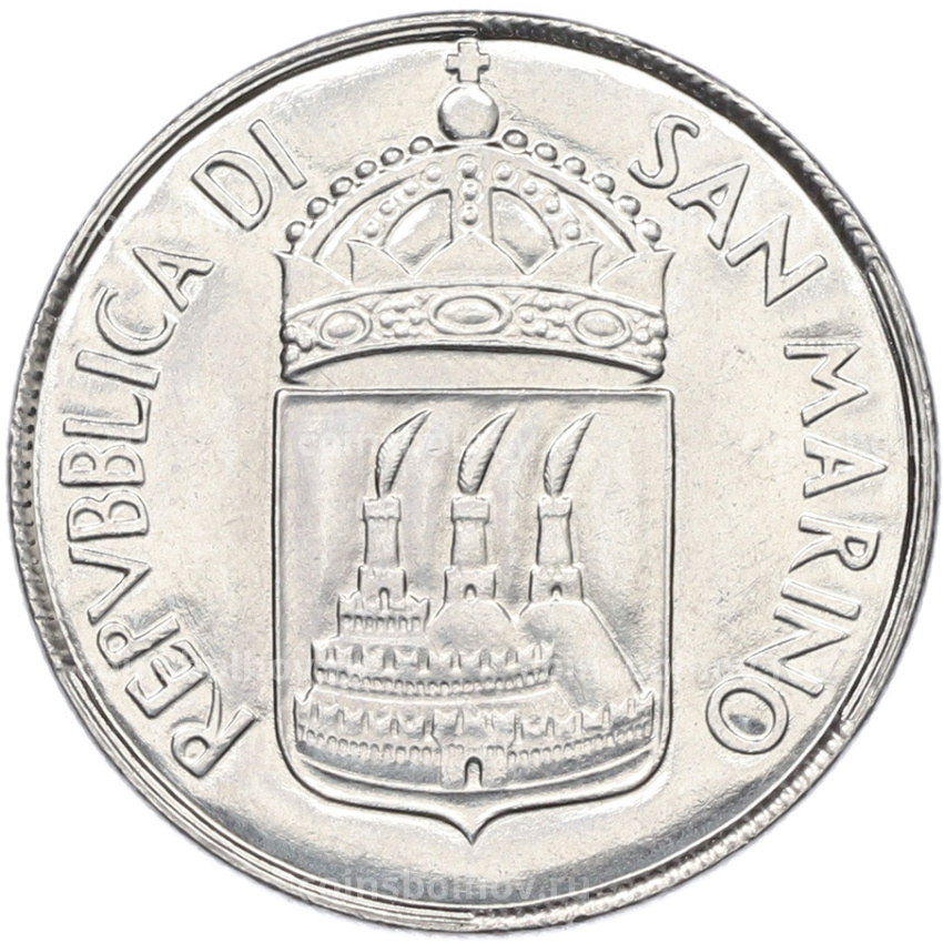 Монета 100 лир 1973 года Сан-Марино (вид 2)