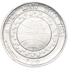 Монета 1 лира 1977 года Сан-Марино «ФАО» (аверс)