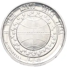 Монета 1 лира 1977 года Сан-Марино «ФАО» (аверс)