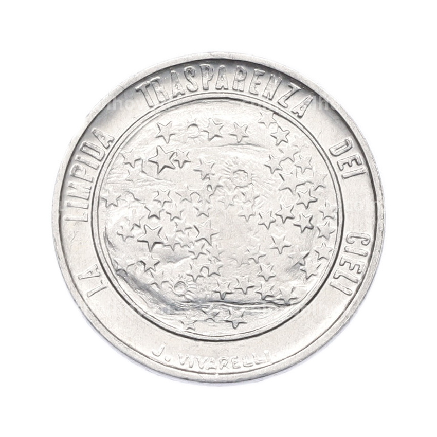 Монета 5 лир 1977 года Сан-Марино «Экология»