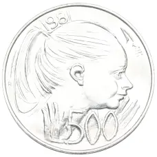 Монета 500 лир 1981 года Сан-Марино (аверс)