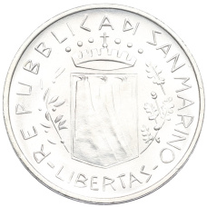 Монета 500 лир 1981 года Сан-Марино (реверс)