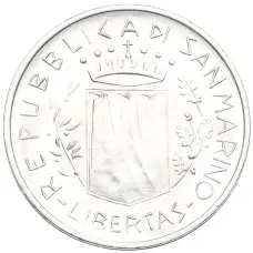 Монета 500 лир 1981 года Сан-Марино (реверс)