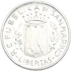 Монета 500 лир 1981 года Сан-Марино (реверс)