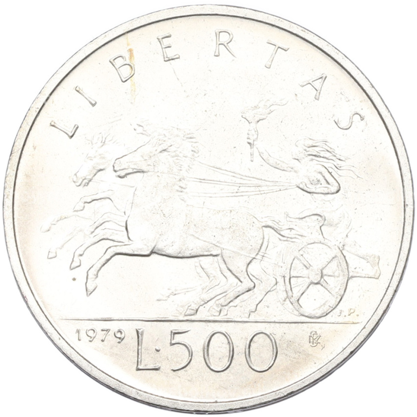 Монета 500 лир 1979 года Сан-Марино