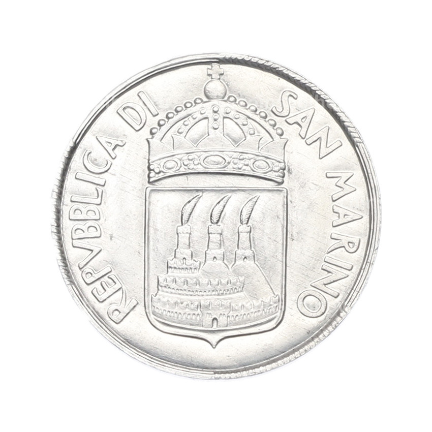 Монета 5 лир 1973 года Сан-Марино (вид 2)