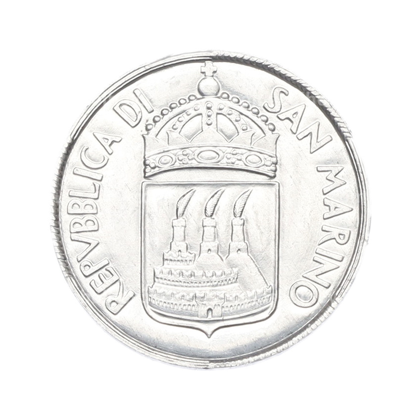 Монета 5 лир 1973 года Сан-Марино (вид 2)