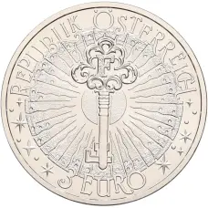 Монета 3 евро 2026 года Австрия «Фантастические мифические существа — Гиппокампус» (реверс)